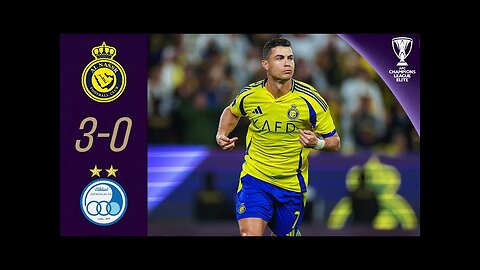 Ronaldo & Durán fire Al Nassr through! | Al Nassr (KSA) - Esteghlal FC (IRN) | Highlights ACL Elite™