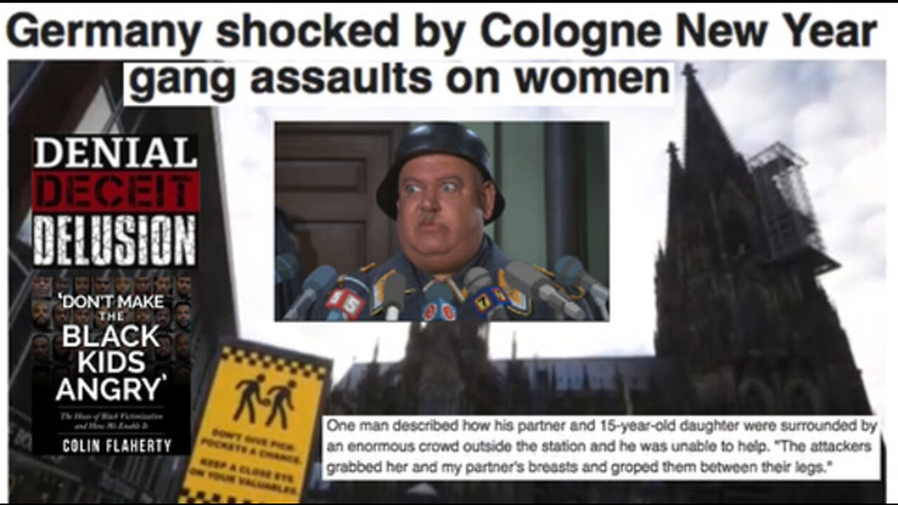 Colin Flaherty: Black Violence and Rape Here And Germany - Also Same Denial Deceit Delusion