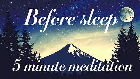 5 Minutes Sleep Meditation: Fall Asleep Fast with Soothing Music 🎶