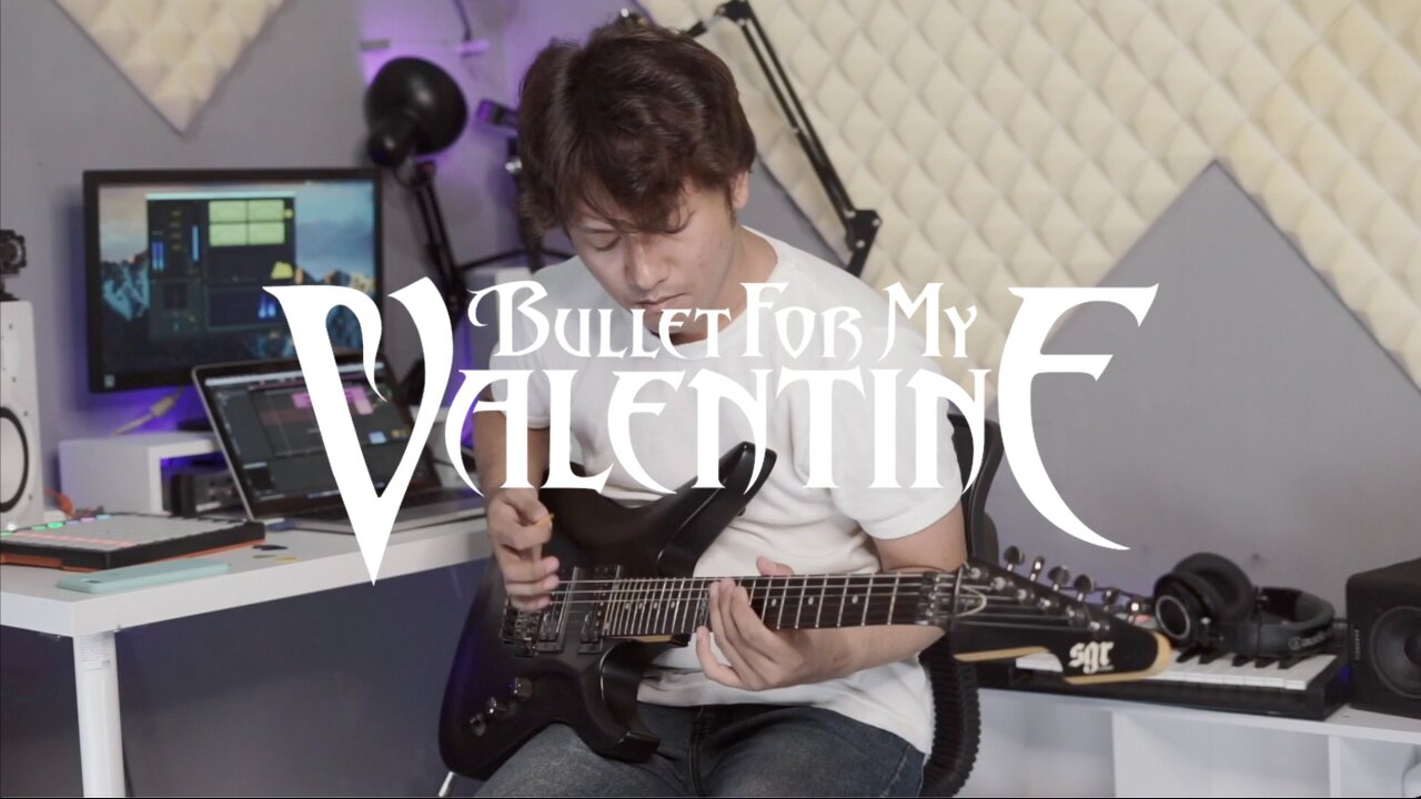 yuztfendy - BULLET FOR MY VALENTINE - Suffocating Under Words of Sorrow GUITAR COVER BY YUZTFENDY