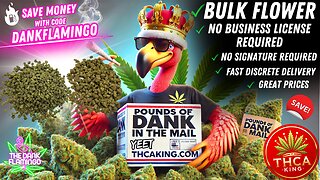 Our FAVORITE Bulk Wholesale Exotic & Budget Bud Vendor THCAKING DOT COM! Dankin with the Flamingos