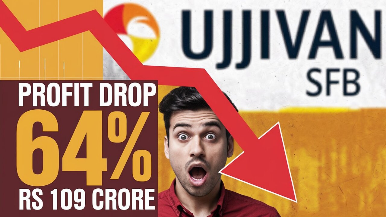 "Ujjivan SFB Q3 Profits Drop 64% to Rs 109 Crore | Finance Report💰📈"