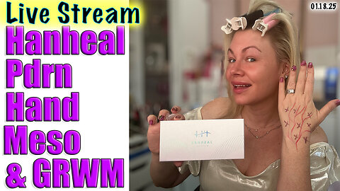 Live Hanheal Pdrn Hand Meso & GRWM! AceCosm.com and code Jessica10 saves you money