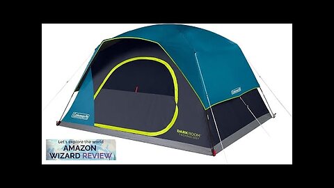 Coleman Skydome Camping Tent with Dark Room Technology 4/6/8/10 Person Family Tent Review