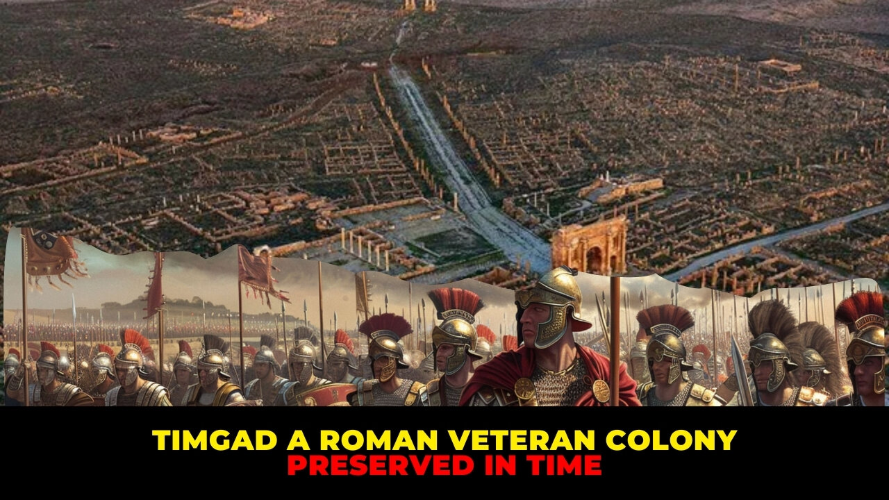 Timgad A Roman Veteran Colony Preserved in Time Discovered