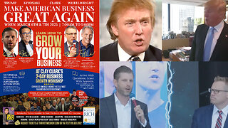 Donald J. Trump | 1998 Trump Interview (Age of 52) | Trump Shares Why Persistence Is Key to Success + 2015 Tour of Trump's NY Office + Join Eric Trump & Robert Kiyosaki At Clay Clark's March 6-7 Business Workshop!