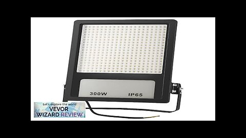 VEVOR LED Stadium Light 300W 35000LM LED Flood Light 6500K Daylight White Review