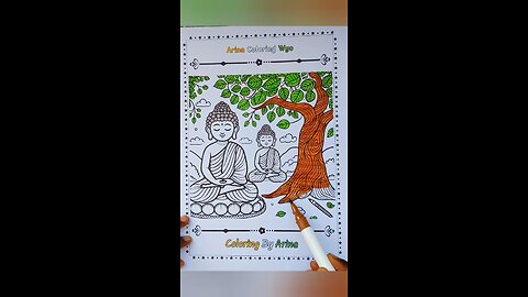 Lord Buddha Unique Coloring