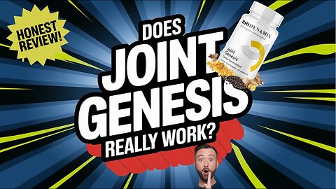 Joint Genesis The #1 Solution to Joint Pain and Stiffness!