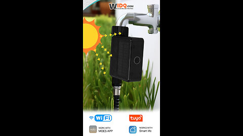 📡 WiFi Control | ☀️ Solar Powered | 🌱 Auto Watering with Soil Sensor