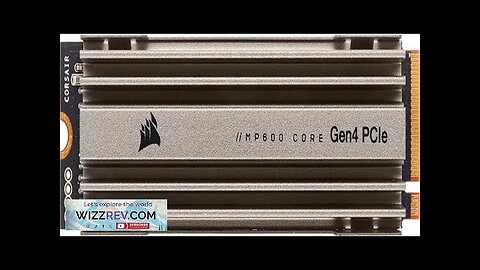 Corsair MP600 CORE 2TB M.2 NVMe PCIe x4 Gen4 SSD (Up Review