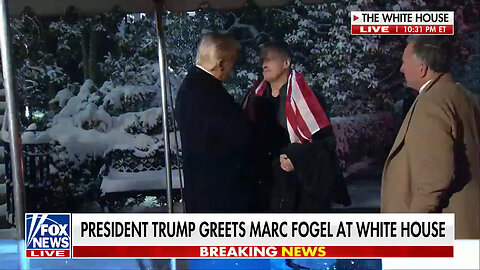 Marc Fogel Meets With Trump At The White House After Being Released By Russia