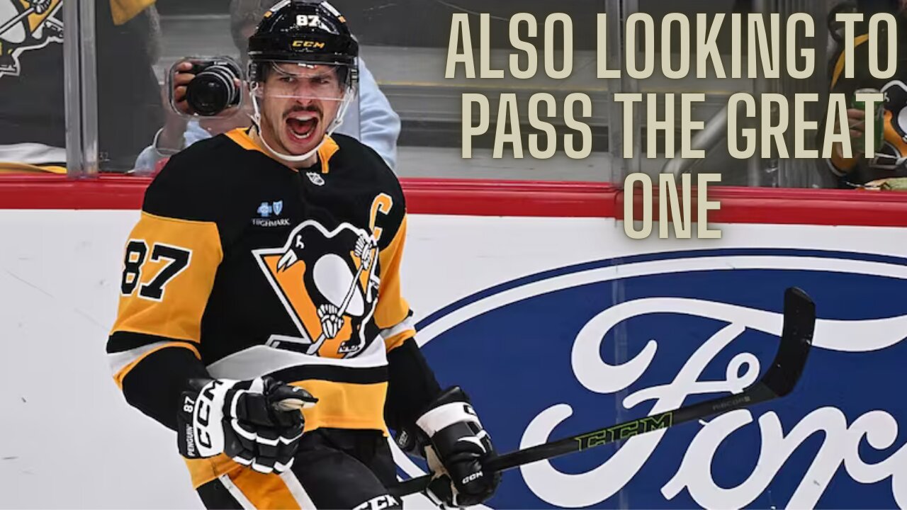 Just like Ovechkin, Sidney Crosby looking to break a Wayne Gretzky record this season