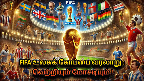 FIFA World Cup in Tamil | The Glorious History of Football's Greatest Tournament