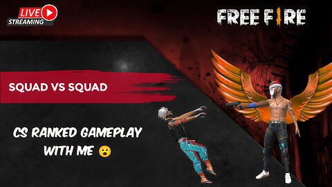 Free Fire Max Cs Ranked Gold to Platinum Level Up Live