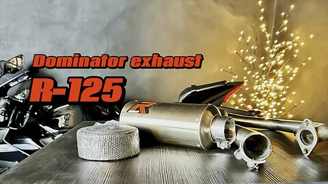 Unboxing Dominator exhaust for Yamaha YZF R125 | 2024