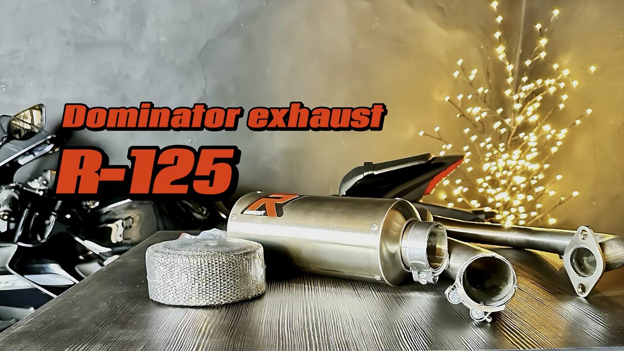 Unboxing Dominator exhaust for Yamaha YZF R125 | 2024