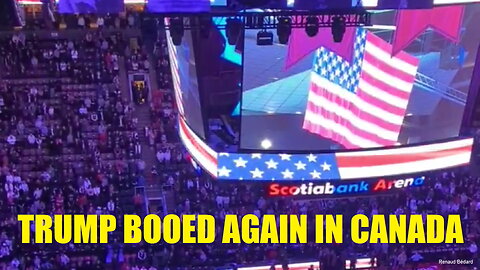 THE US ANTHEM GETS BOOED AGAIN AND AGAIN THIS TIME AT TORONTO RAPTORS GAME