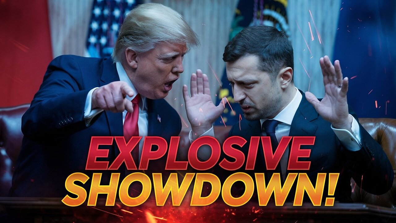 "Trump and Zelensky CLASH in Heated Confrontation—Caught on Camera!"