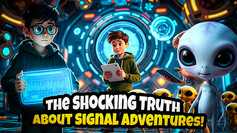 Alien Movie! The Strange Signal 3D Aniation Short-Film! Bedtime Adventure Story