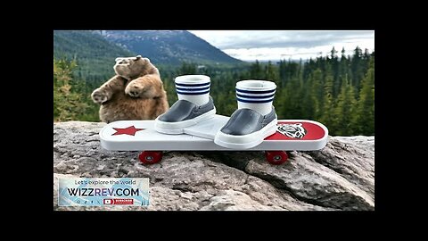 Spin Board Skateboard Toy for Kids Spinner Toy with Wheels Rubber Boots Review