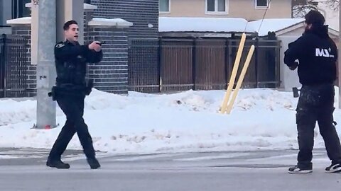 You Know You're In Canada When…A Perp Tries To Take A Cop's Gun, Pulls An Axe…Still Doesn't Get Shot