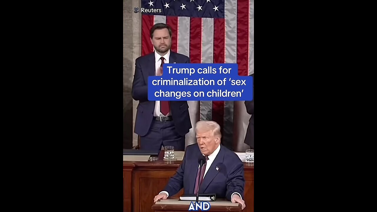 Trump stops children sex change