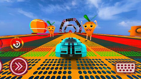 Carrots🥕 Are Cheering car ramp - GT Car Stunt Race Mega Ramps - Car Racing 3D - Android Gameplay 🔥