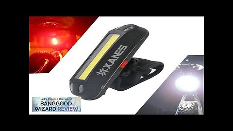 XANES 2 in 1 500LM LED Bike Light 500mAh Battery Waterproof 5 Review