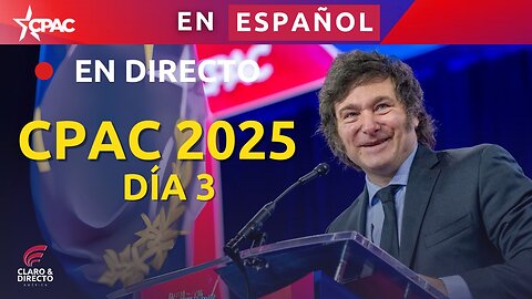 Javier Mile en CPAC 2025