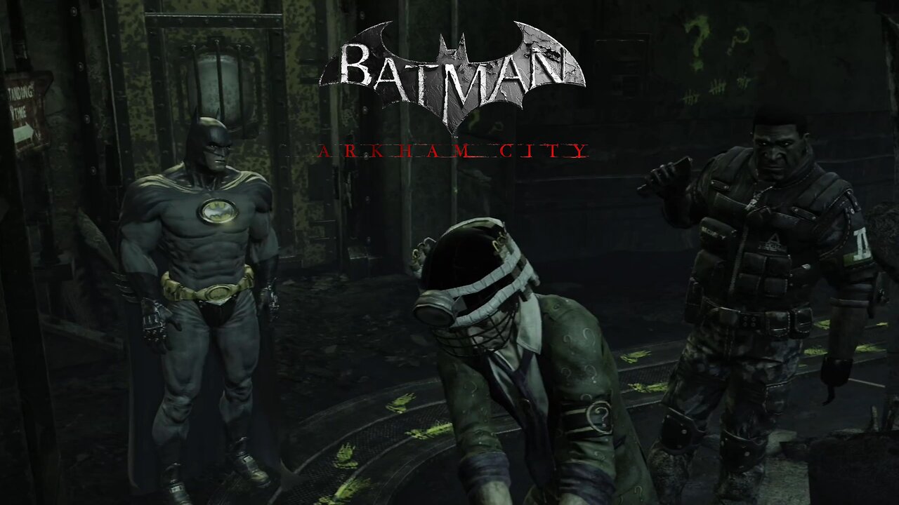 Batman Arkham City Playthrough Post Game Missions P5 (Playstation 4) Gameplay Hard Difficulty