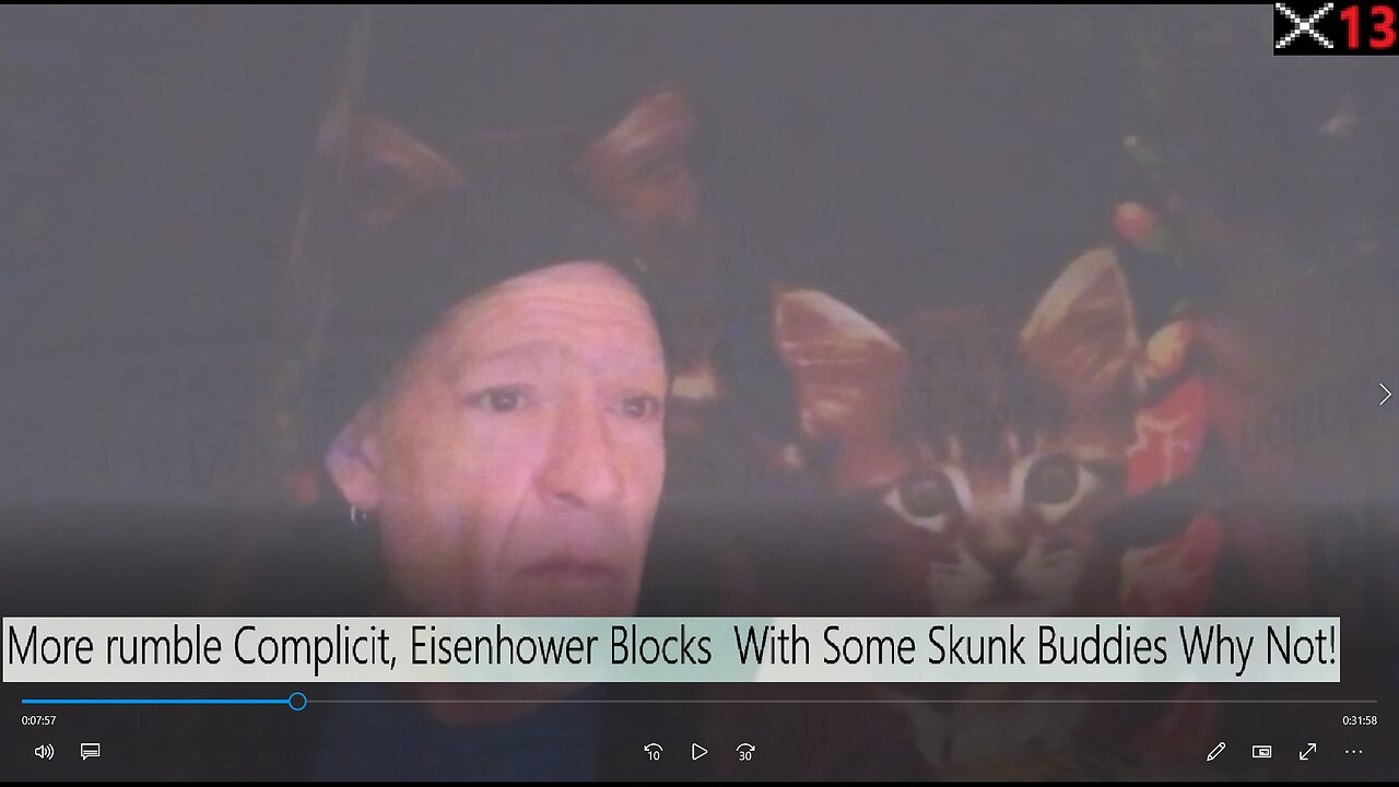 More rumble Complicit, Eisenhower Blocks With Some Skunk Buddies Why Not!