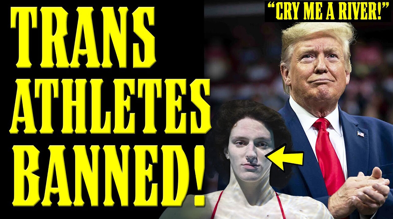Trump Just BANNED Trans Athletes & they are LOSING THEIR MINDS!!