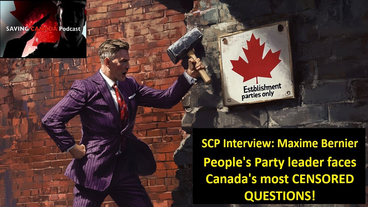 SCP interview: Max Bernier answers censored questions debate commission can't handle!