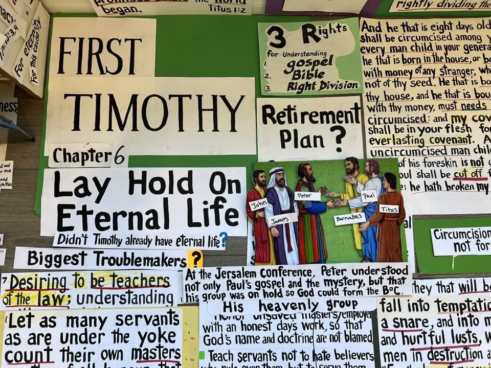 1 Timothy Chapter 6 - Marianne Manley