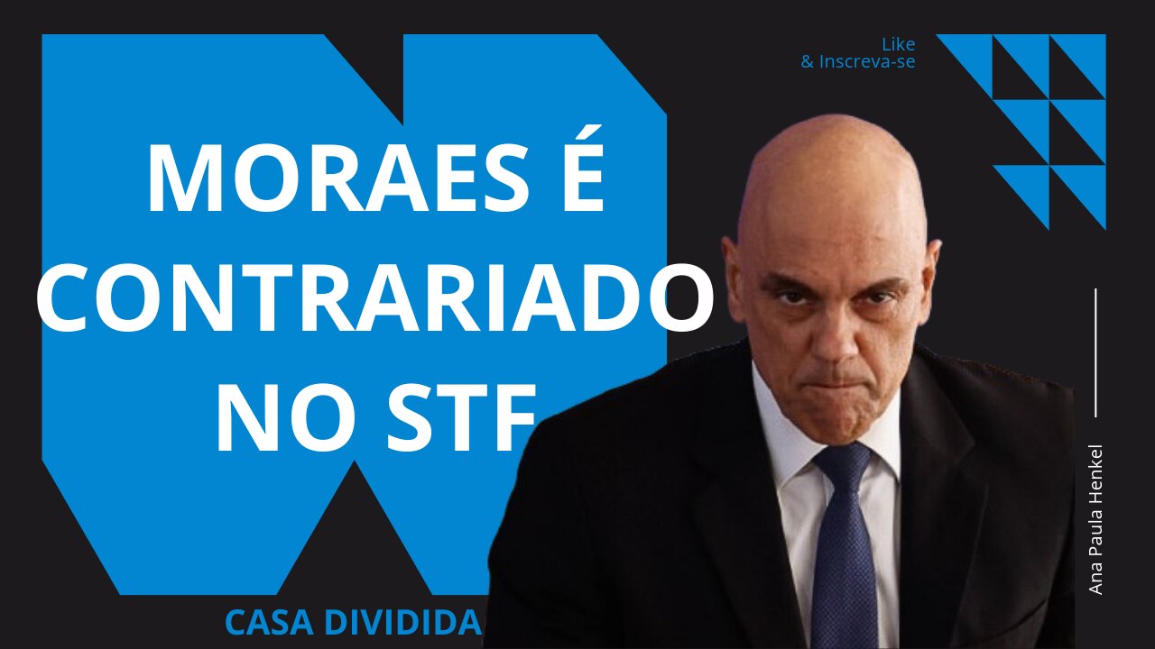 STF discorda do MINISTRO ALEXANDRE DE MORAES