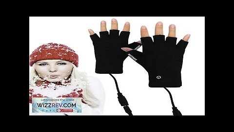 TENGOO Winter Electric Heated Gloves USB Rechargeable Half-finger Gloves Hand Warmer Heating Review