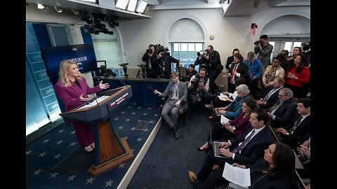 Karoline Leavitt shares peek behind the scenes of WH briefing room