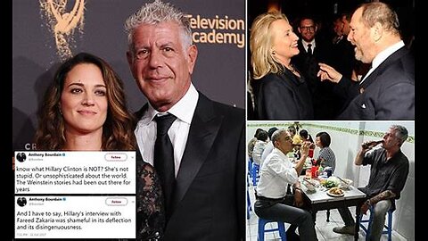 American celebrity chef Anthony Bourdain dies mysteriously after criticizing the Clintons