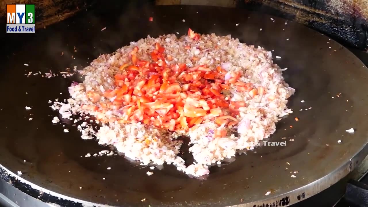 MUTTON BHUNA MASALA @ Mohammed Ali Road _ Mumabi street Food