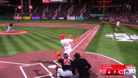 MLB The Show: Cincinnati Reds vs Washington Nationals (S8 NLDS G1-4)