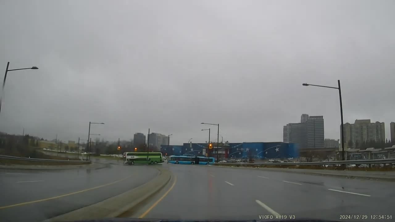 [4K] Thornhill, Ontario! #3 Winter Rainy day driving, ON. CA.