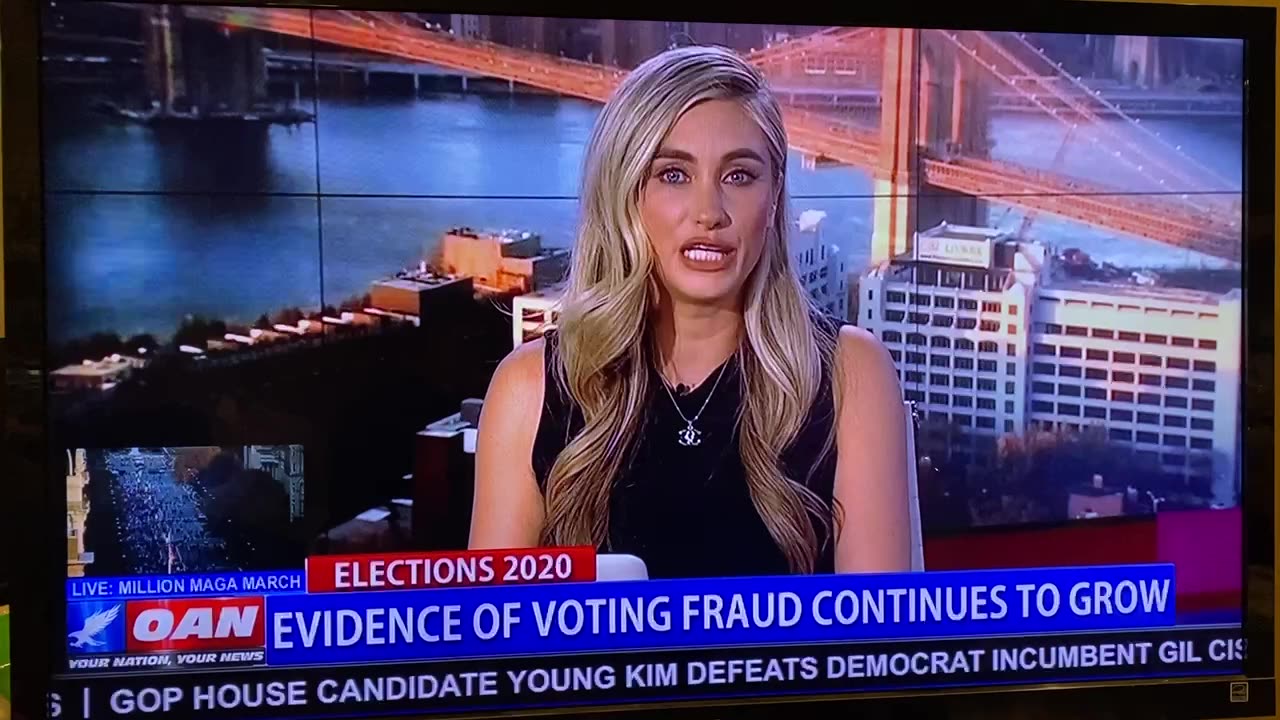 11/14/20 OAN voter Fraud. Dead people voted in 2020 election