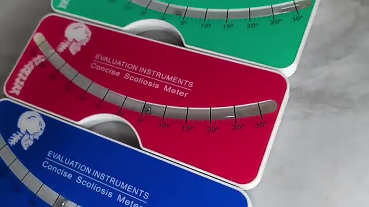Scoliosis meter Analogue Type Evaluation Instruments for Physiotherapy