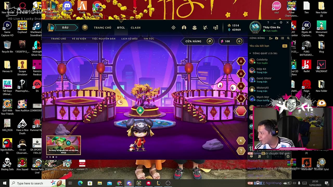 [12/02/2023] - Restream Thầy Giáo Ba - Phần 1