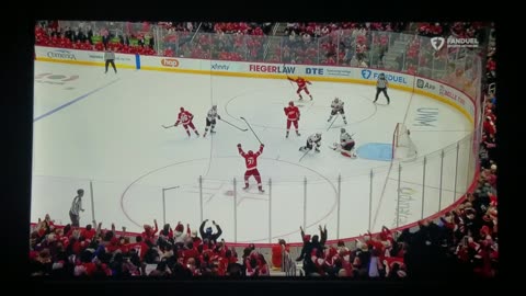 OTT vs DET - Red Wings Win in OT 3-2