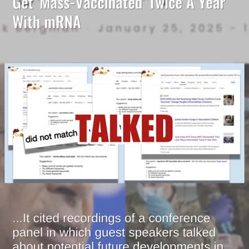 Fact Check: Article Does NOT Prove WEF Demanded Public Get Mass-Vaccinated Twice A Year With mRNA
