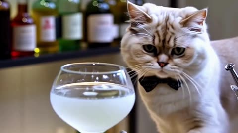 Ce n’est pas un barman… c’est un maître des cocktails à quatre pattes ! 🍸🐾