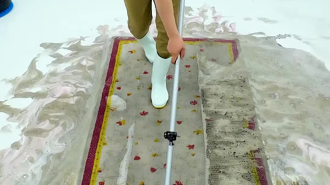 Satisfying Video - Horrifying Amount Of Mud Spilled From The Carpet #shorts #carpetcleaning