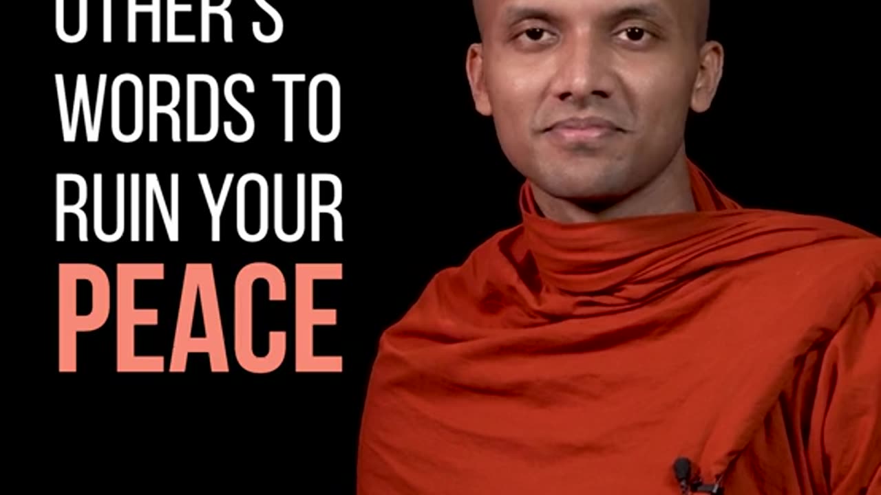 Three things you should do to live a peaceful life... |